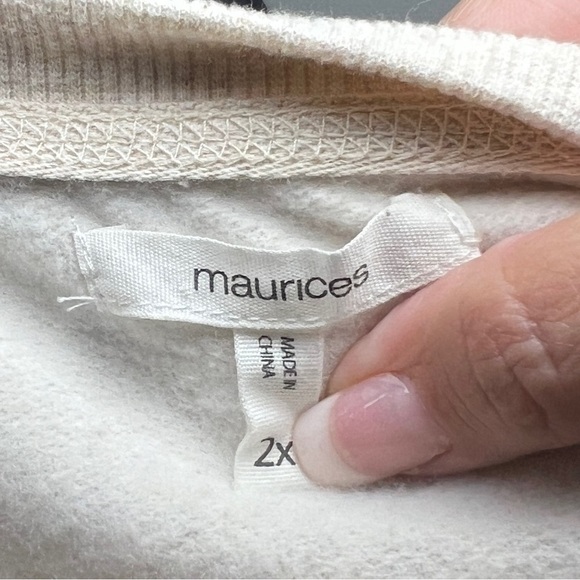 Maurices Grace and Grit Fleece Sweatshirt (Size 2X) - Picture 5 of 6